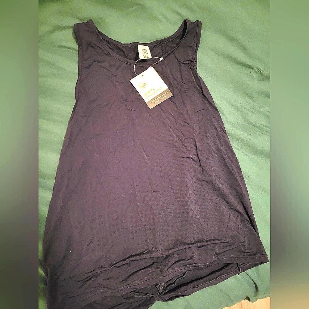 Senita Knotty Tank in Navy